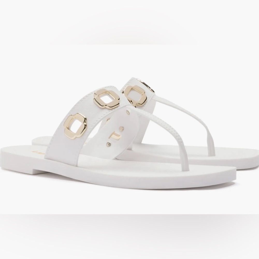 Larroude Milan Jelly Thong Sandals